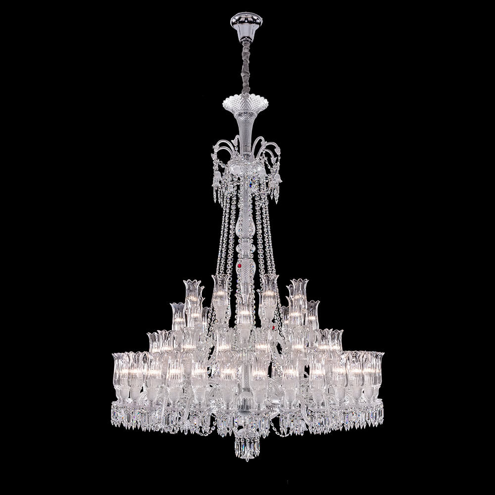 Huge 67 lights baccarat chandelier4