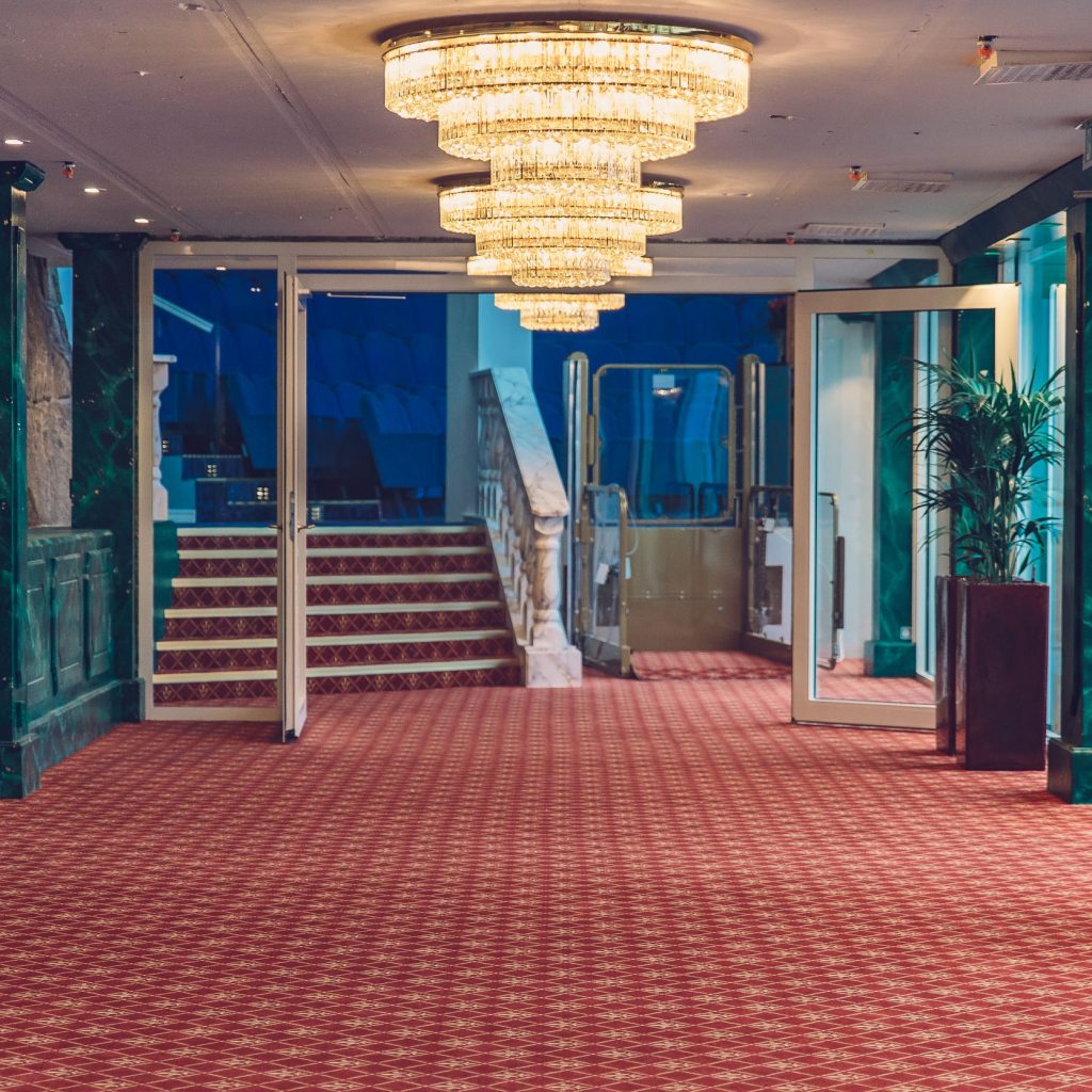 Hotel lobby decoration in Sweden Seal