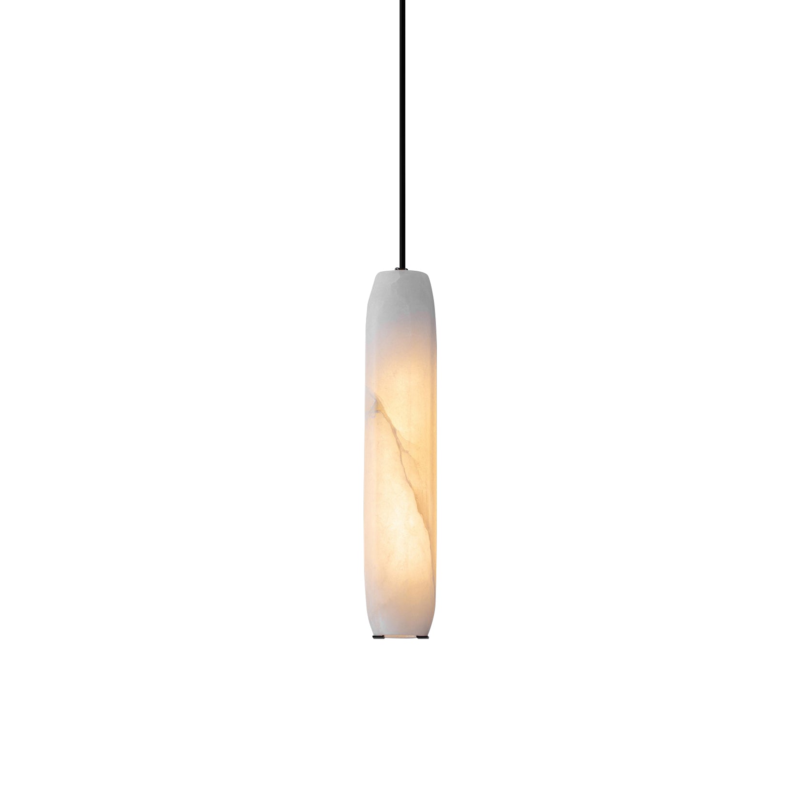 Alabaster_Flute_Pendant_Light_1.jpg Alabaster Flute Pendant Light - Image 1