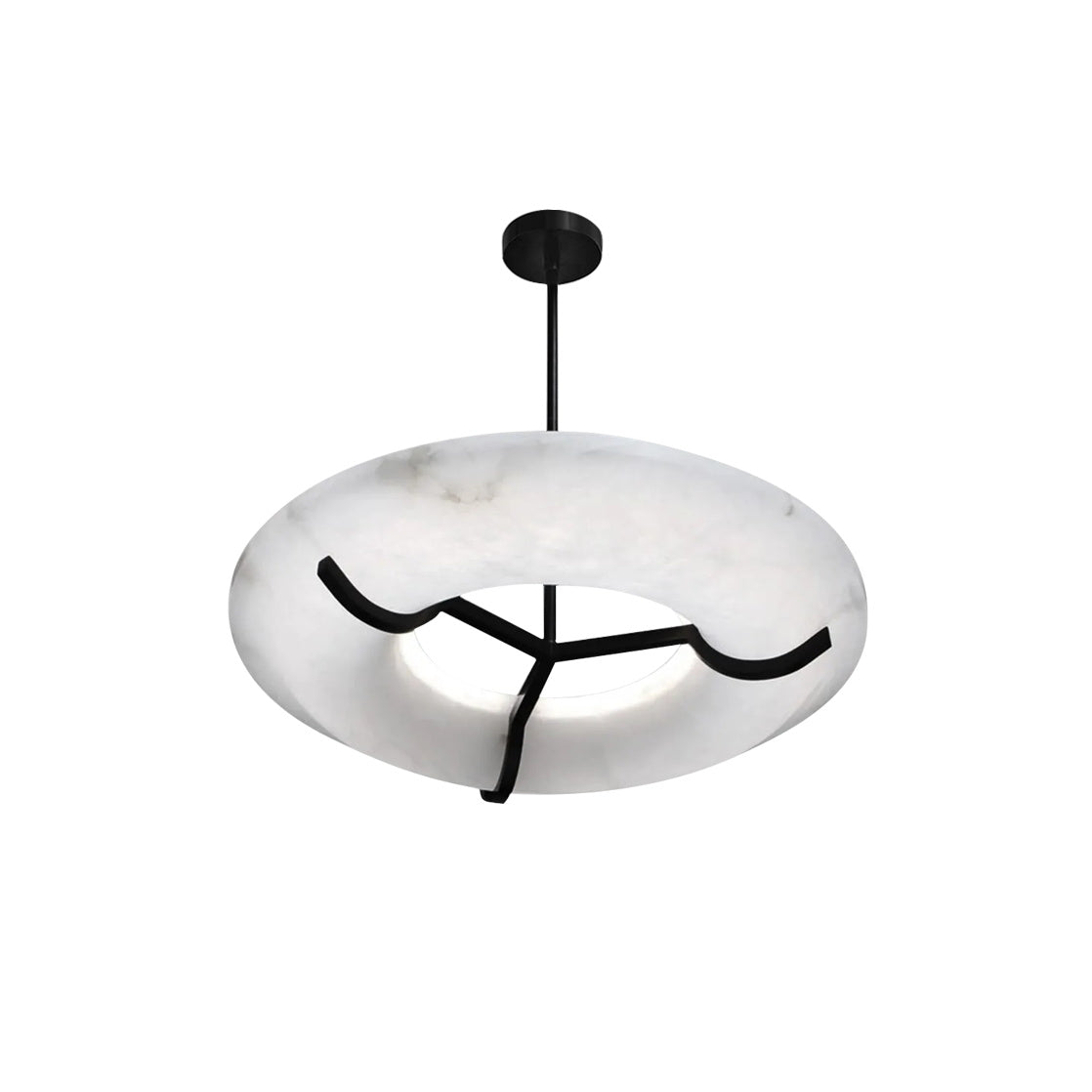 Kuklos_Alabaster_Chandelier_2.jpg Kuklos Alabaster Chandelier - Image 1
