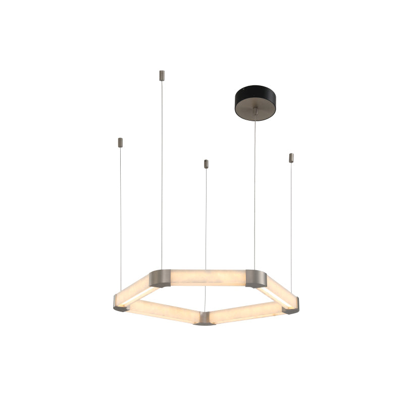 Ola_Single_Ring_Chandelier_3.jpg Ola Single Ring Alabaster Chandelier - Image 1