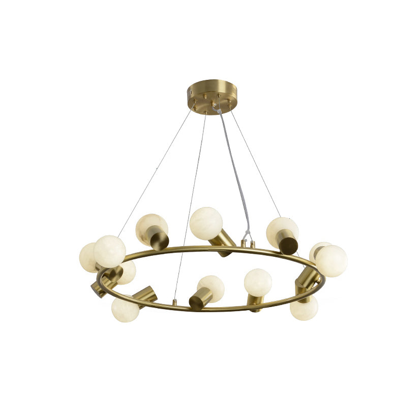 Raechelle_Chandelier_1.jpg Raechelle Alabaster Chandelier - Image 1